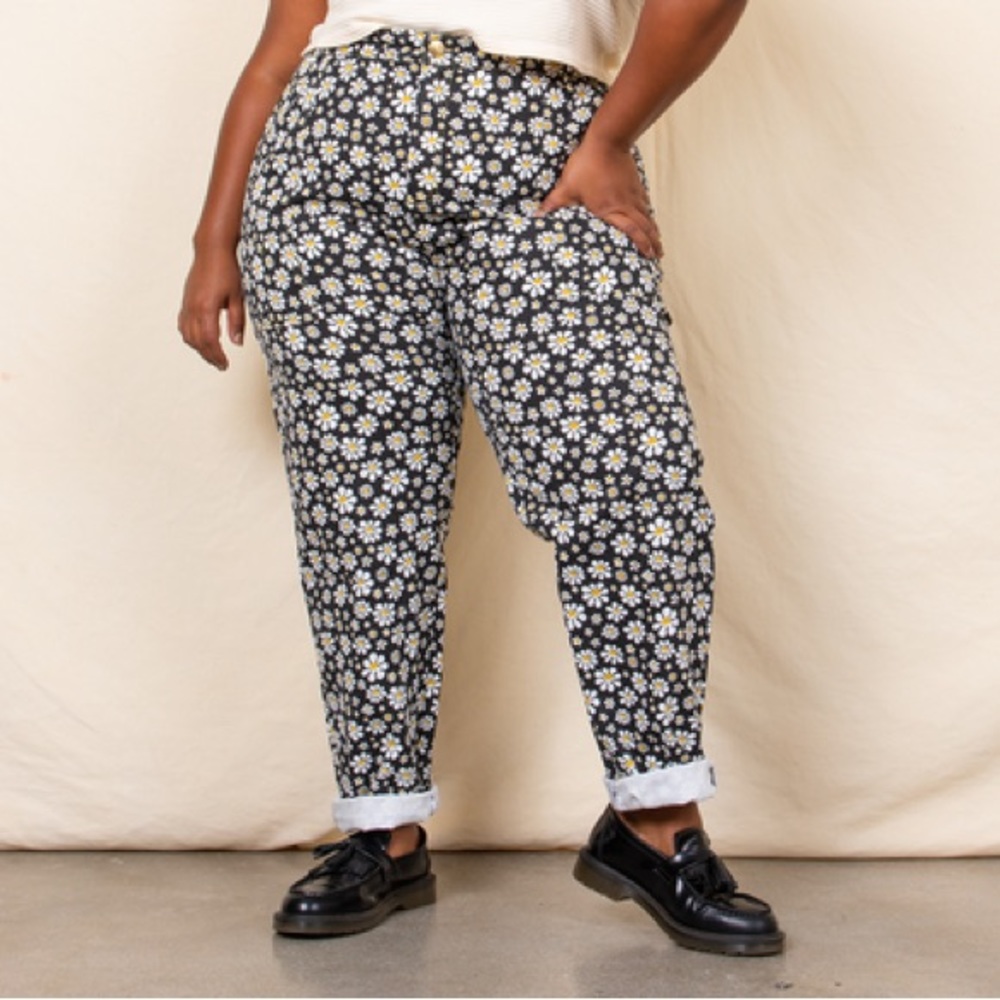 big bud press lazy daisy pencil pants size xl
